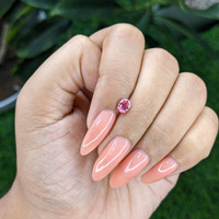 0.64 Ct. Padparadscha Sapphire from Tanzania Life Style