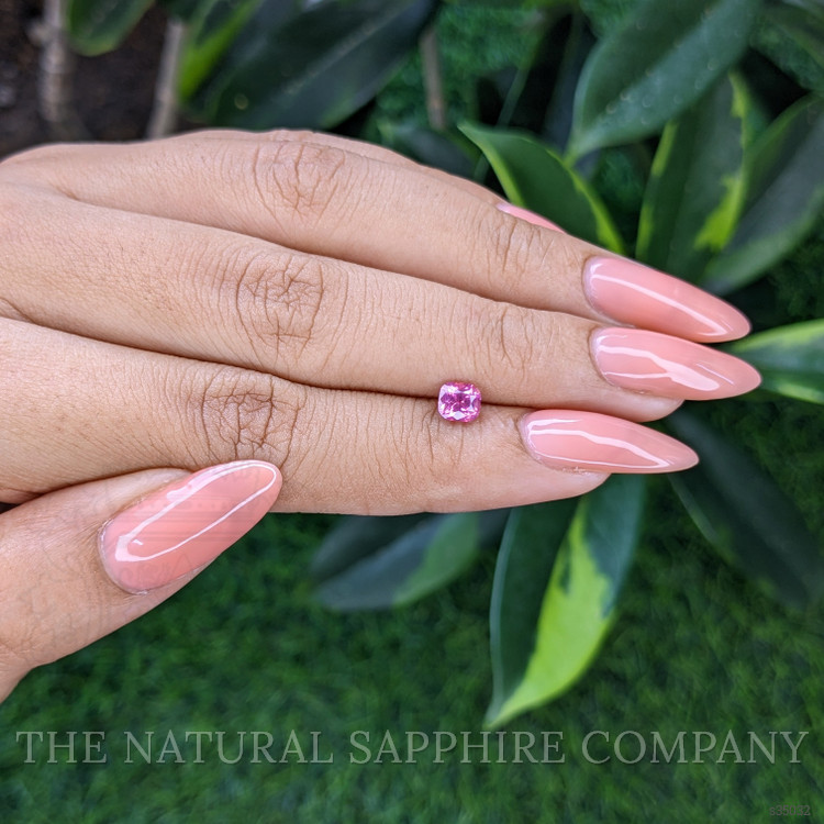 0.69 Ct. Purplish Pink Sapphire from Tanzania