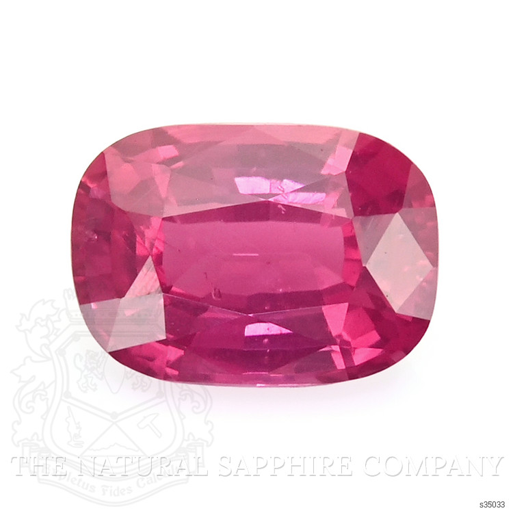 0.66 Ct. Reddish Pink Sapphire from Tanzania