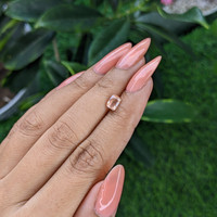 0.99 Ct. Padparadscha Sapphire from Tanzania Life Style