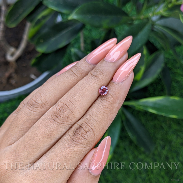 0.63 Ct. Pink Sapphire from Tanzania