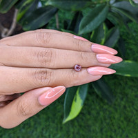 0.63 Ct. Pink Sapphire from Tanzania Life Style