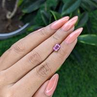 1.20 Ct. Pink Sapphire from Tanzania Life Style