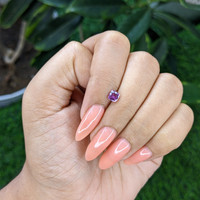 0.55 Ct. Purple Sapphire from Tanzania Life Style