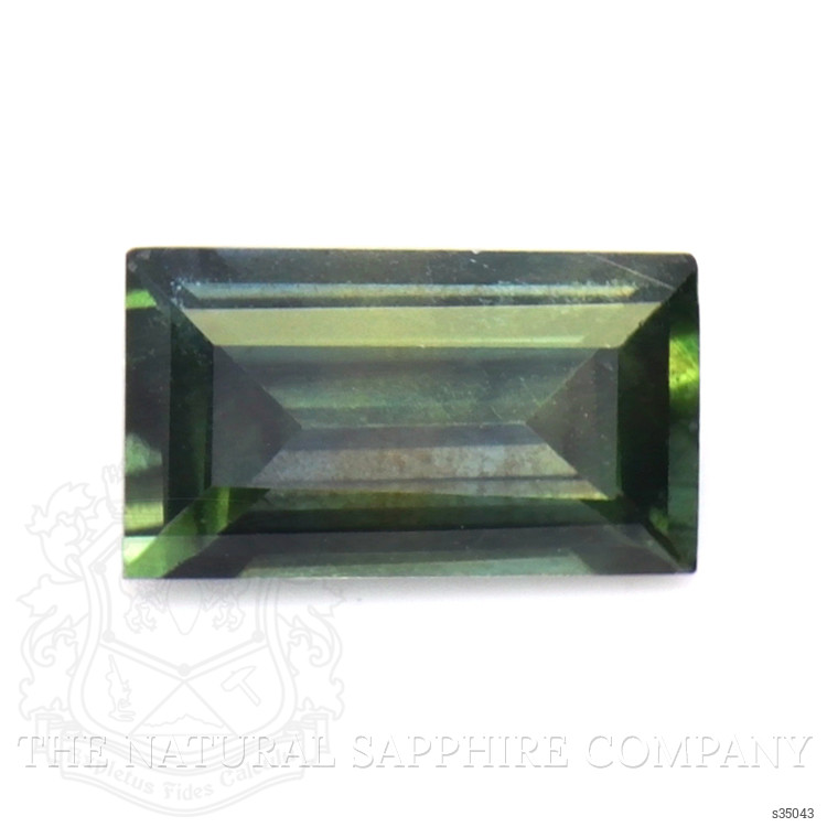 0.89 Ct. Yellowish Green Sapphire from Madagascar