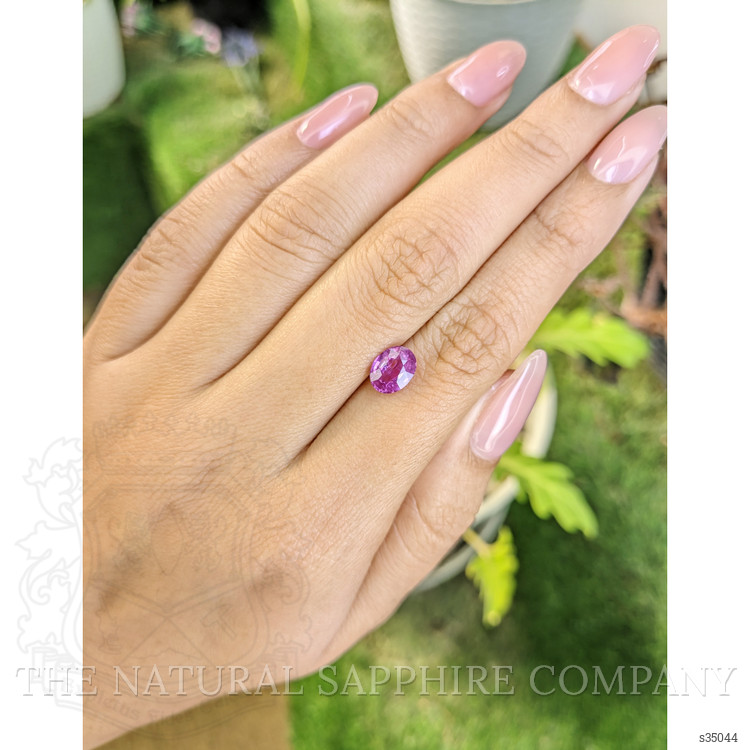 1.45 Ct. Purplish Pink Sapphire from Madagascar
