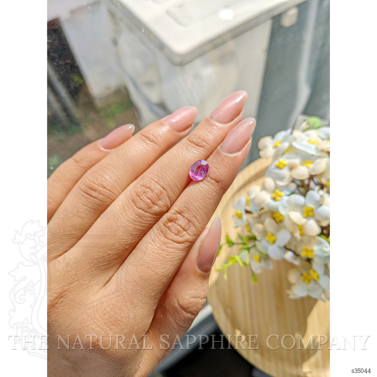 1.45 Ct. Purplish Pink Sapphire from Madagascar