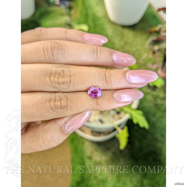 1.45 Ct. Purplish Pink Sapphire from Madagascar