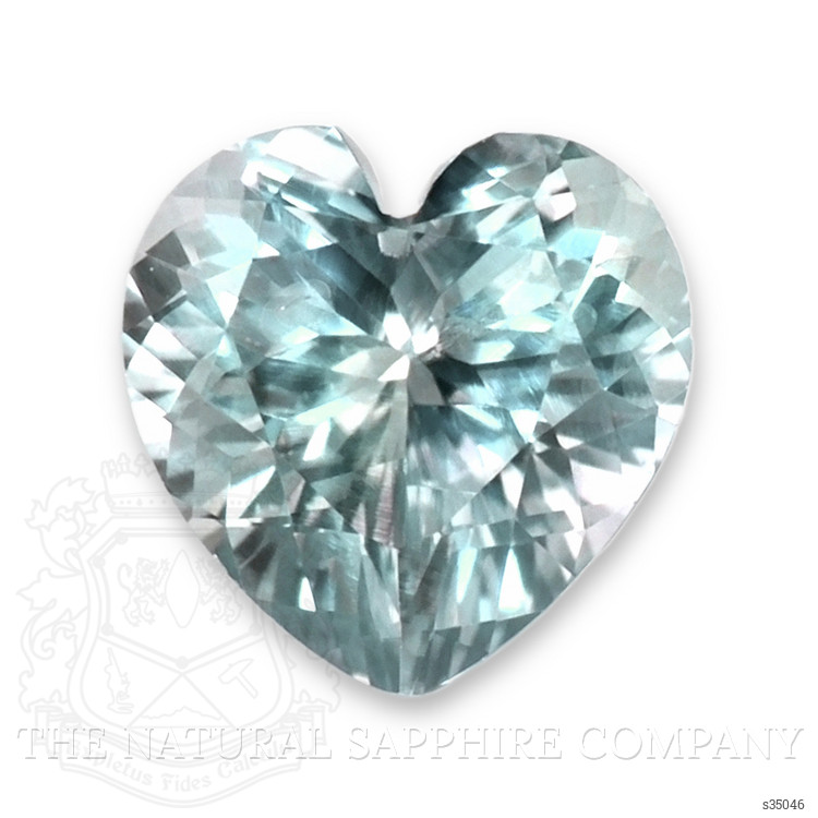 0.79 Ct. Greenish Blue Sapphire from Montana