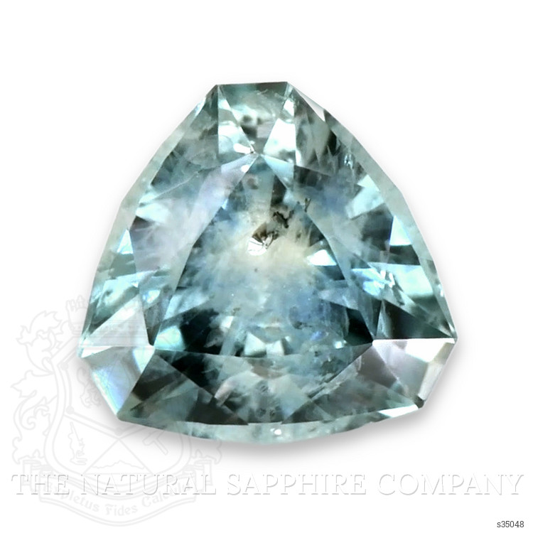 0.73 Ct. Greenish Blue Sapphire from Montana
