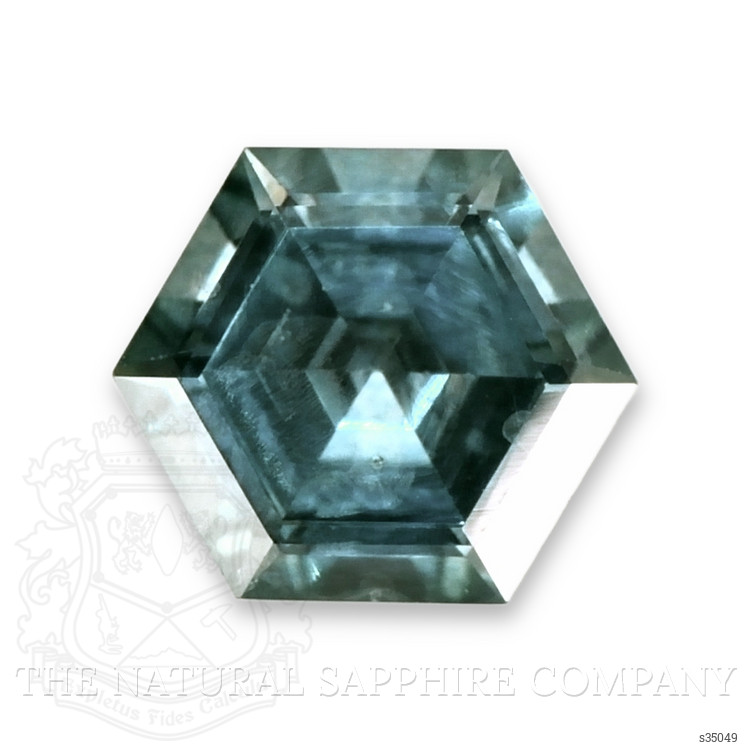 0.74 Ct. Bluish Green Sapphire from Montana