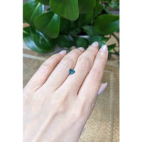 0.75 Ct. Bluish Green Sapphire from Montana Life Style
