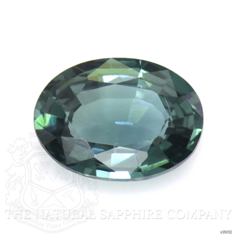 0.71 Ct. Bluish Green Sapphire from Madagascar