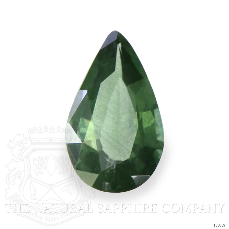 0.71 Ct. Green Sapphire from Madagascar