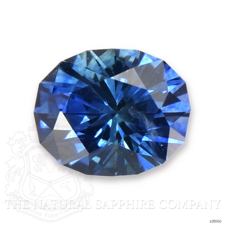 0.65 Ct. Greenish Blue Sapphire from Montana