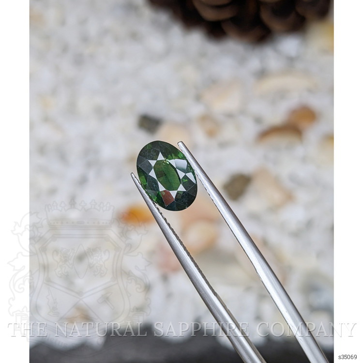 2.19 Ct. Green Sapphire from Madagascar