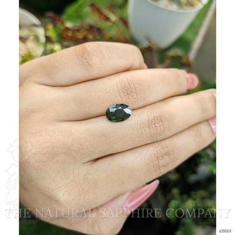 2.19 Ct. Green Sapphire from Madagascar