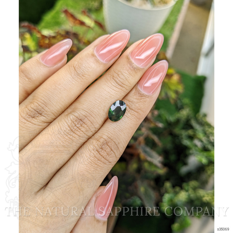 2.19 Ct. Green Sapphire from Madagascar