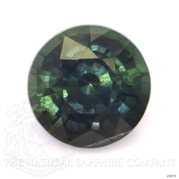 0.59 Ct. Bluish Green Sapphire from Madagascar