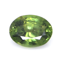 0.66 Ct. Yellowish Green Sapphire from Madagascar Video
