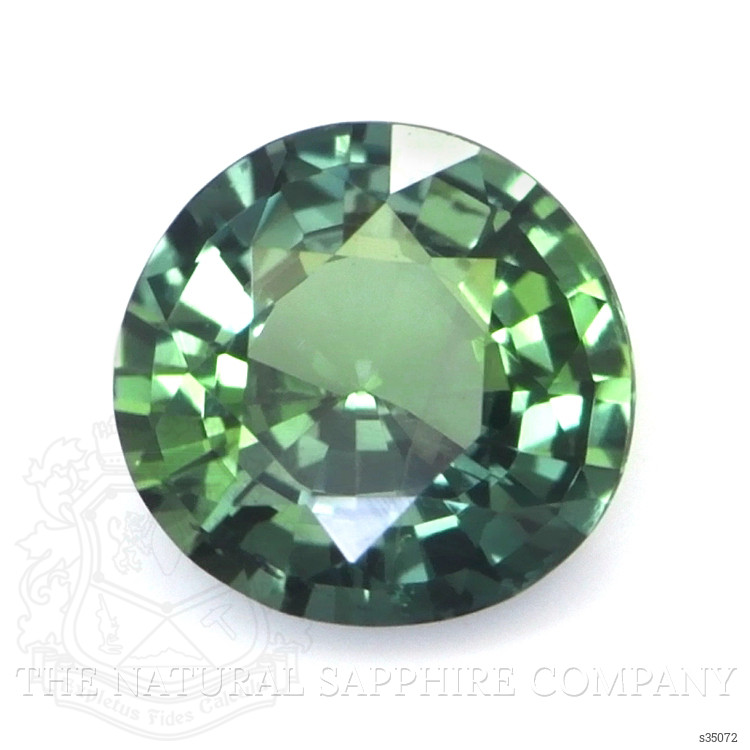 0.60 Ct. Bluish Green Sapphire from Madagascar