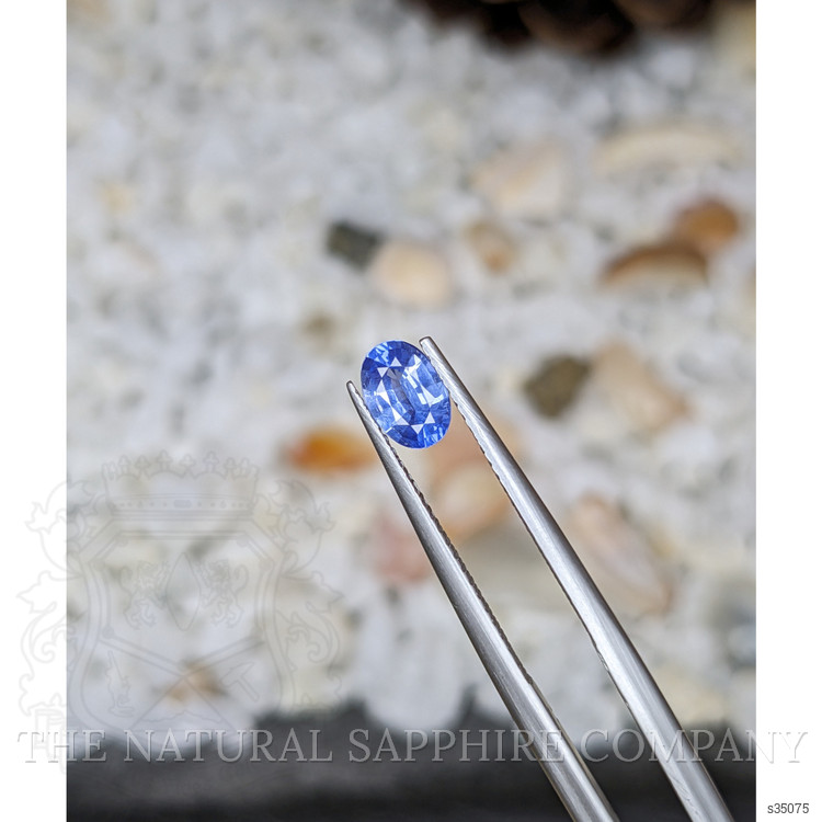 0.68 Ct. Blue Sapphire from Madagascar