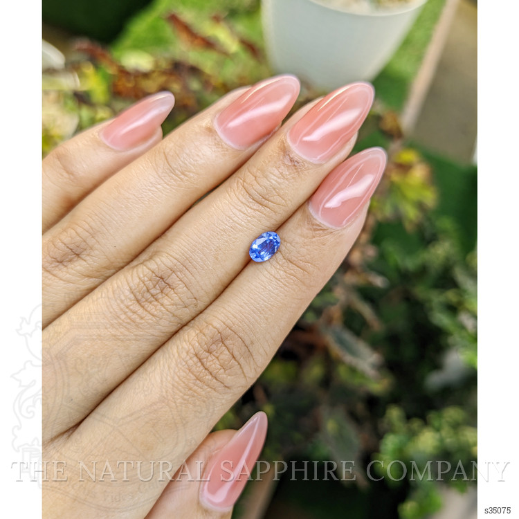 0.68 Ct. Blue Sapphire from Madagascar