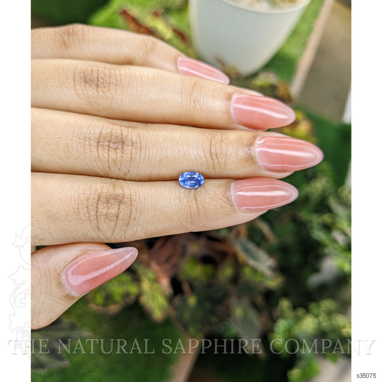 0.68 Ct. Blue Sapphire from Madagascar