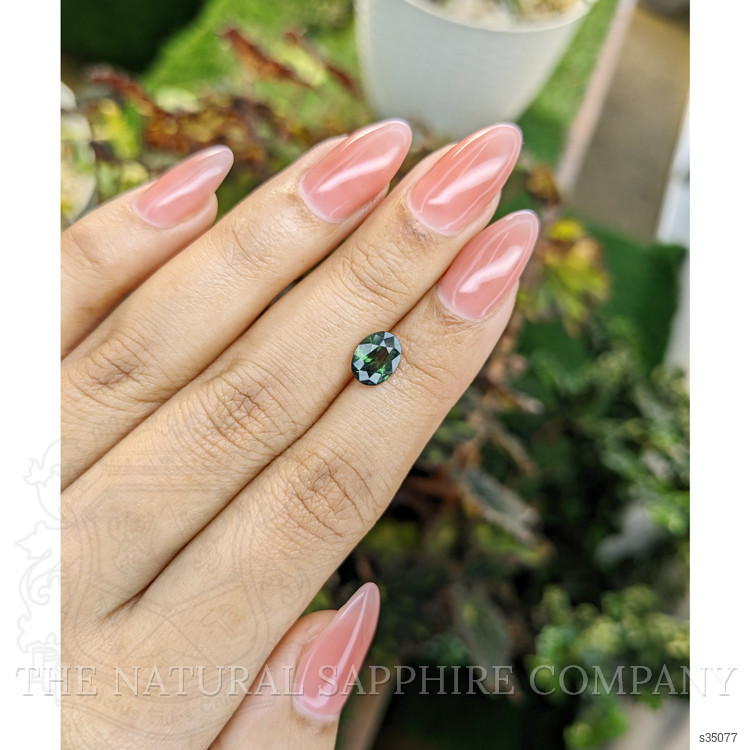 1.66 Ct. Green Sapphire from Madagascar
