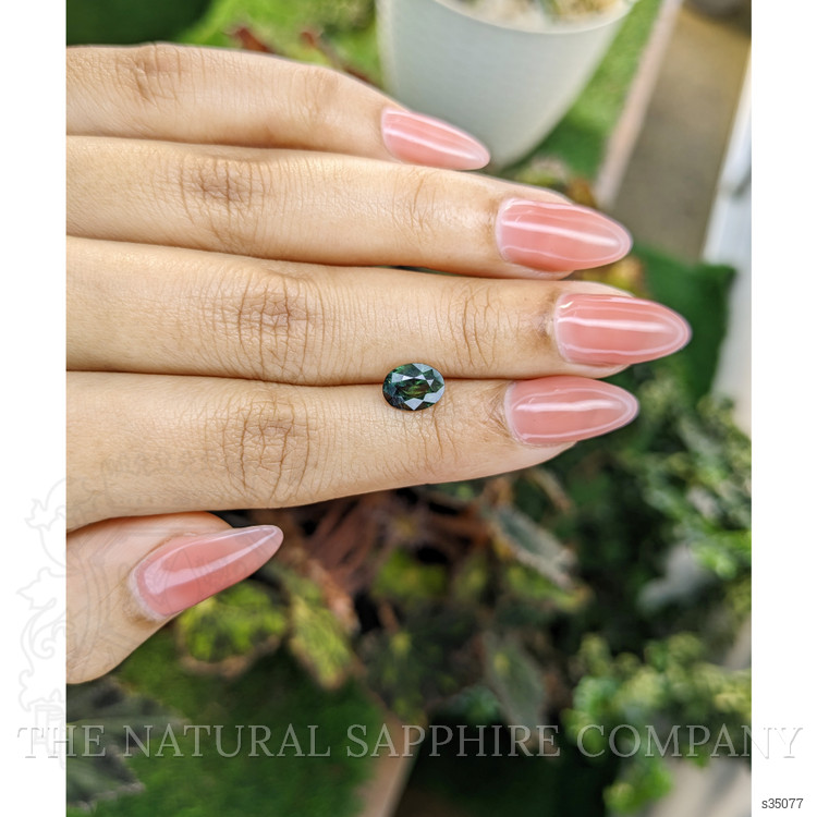 1.66 Ct. Green Sapphire from Madagascar