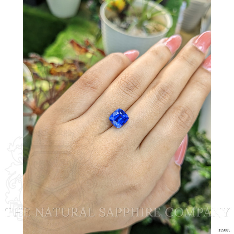 3.53 Ct. Blue Sapphire from Ceylon (Sri Lanka)