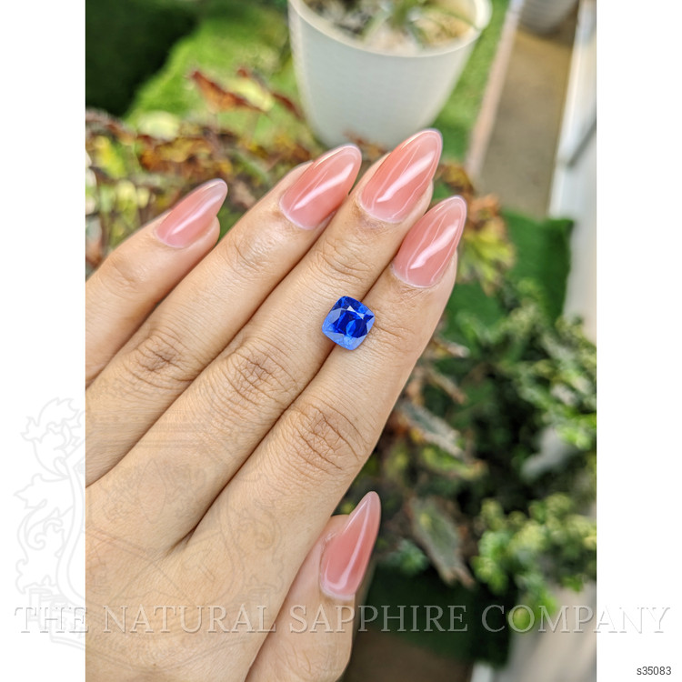 3.53 Ct. Blue Sapphire from Ceylon (Sri Lanka)