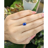 1.53 Ct. Blue Sapphire from Ceylon (Sri Lanka) Life Style