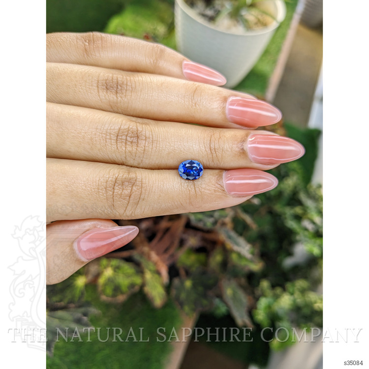 1.53 Ct. Blue Sapphire from Ceylon (Sri Lanka)