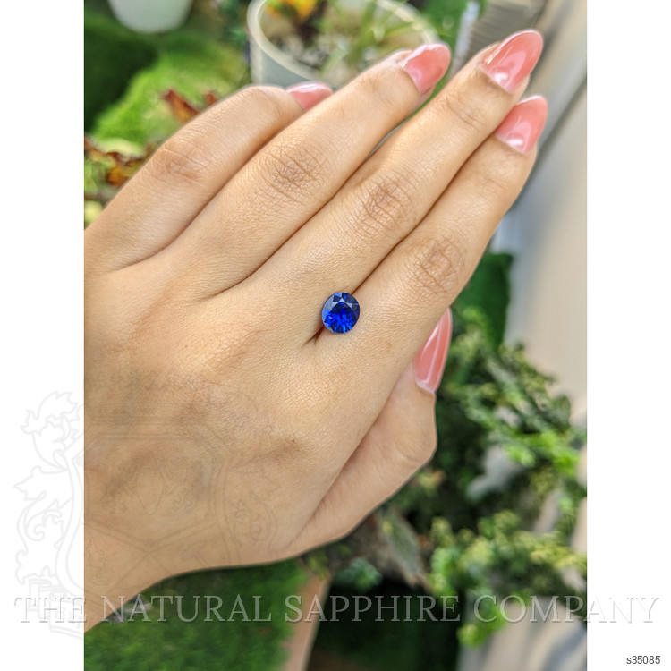 1.46 Ct. Blue Sapphire from Ceylon (Sri Lanka)