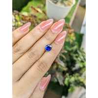 1.46 Ct. Blue Sapphire from Ceylon (Sri Lanka) Life Style