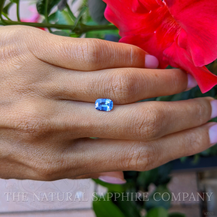 1.19 Ct. Blue Sapphire from Ceylon (Sri Lanka)