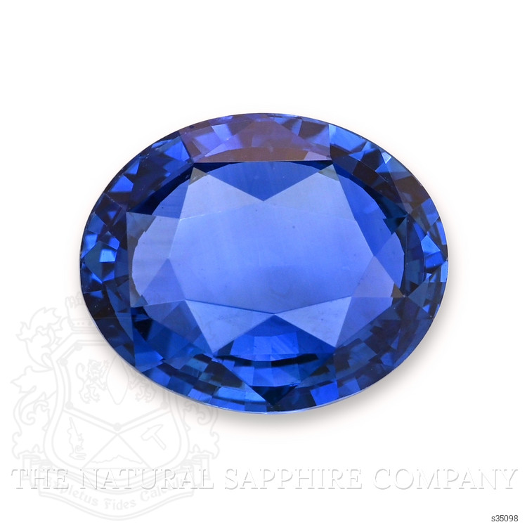 3.86 Ct. Blue Sapphire from Ceylon (Sri Lanka)