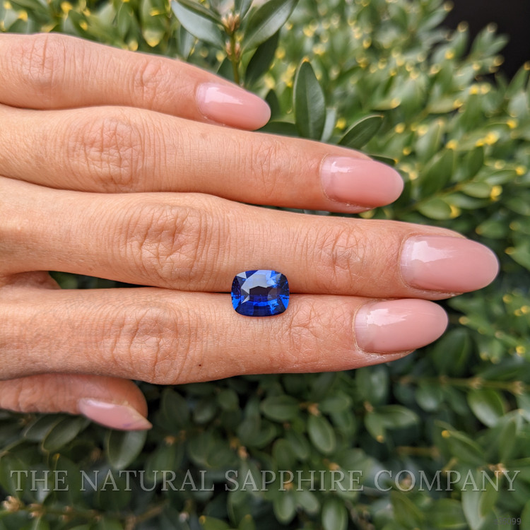 3.36 Ct. Blue Sapphire from Ceylon (Sri Lanka)
