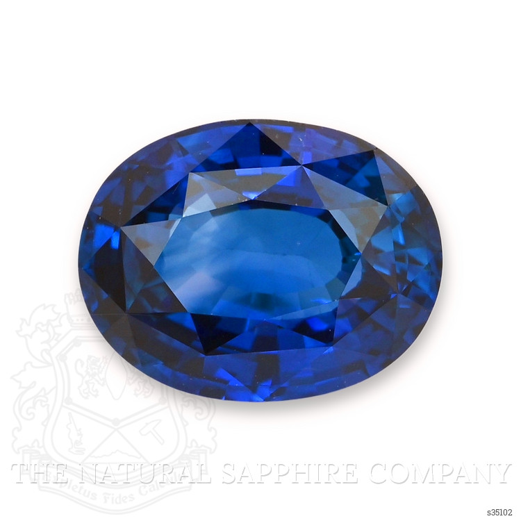 3.09 Ct. Blue Sapphire from Ceylon (Sri Lanka)