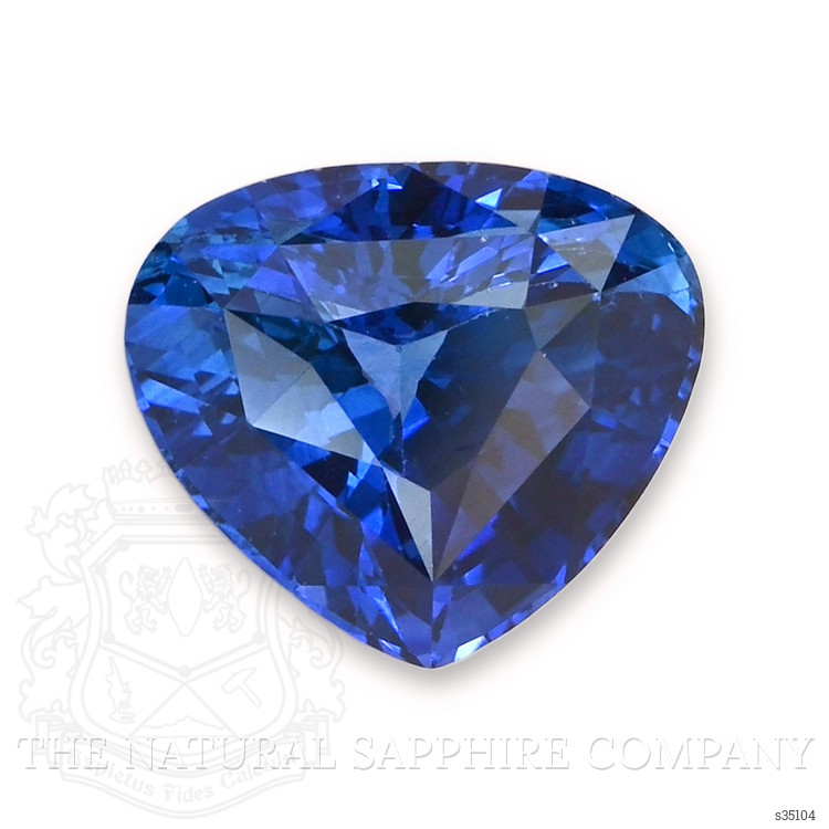 2.93 Ct. Blue Sapphire from Ceylon (Sri Lanka)