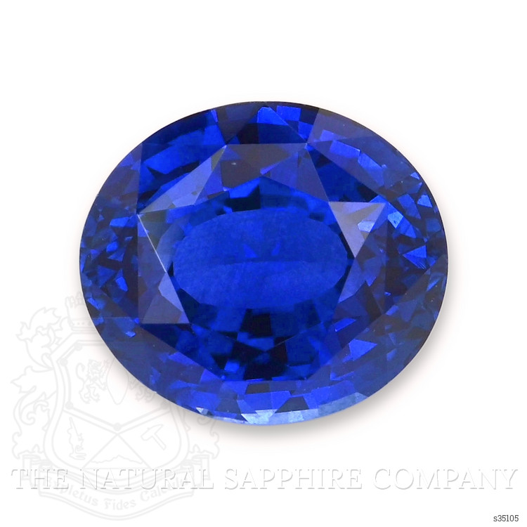 3.19 Ct. Blue Sapphire from Ceylon (Sri Lanka)
