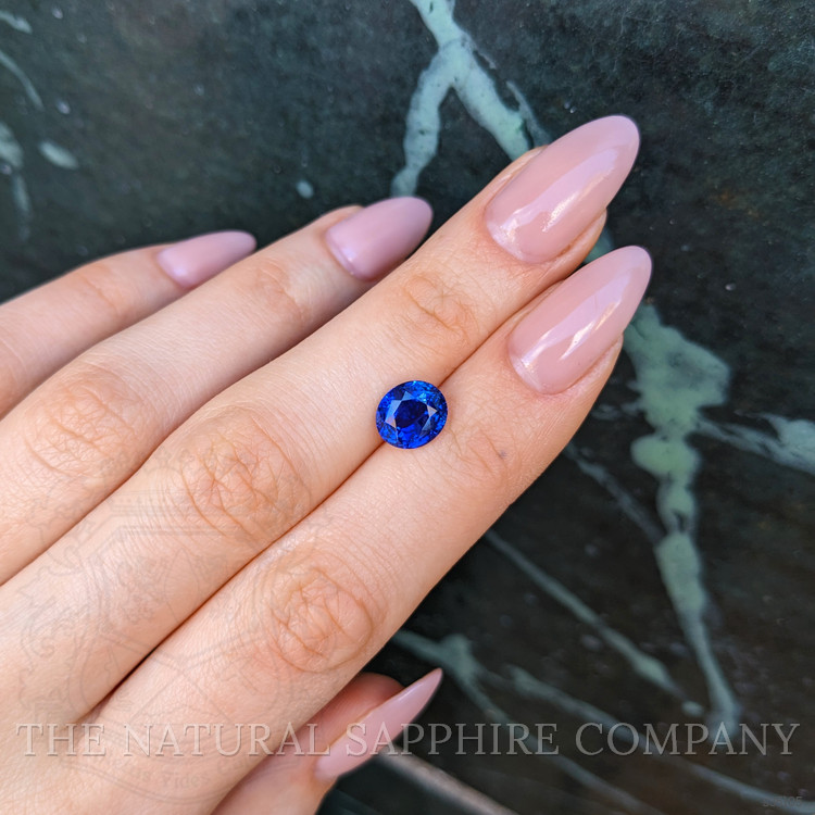 3.19 Ct. Blue Sapphire from Ceylon (Sri Lanka)