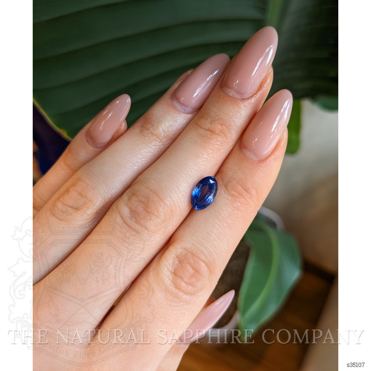 3.15 Ct. Blue Sapphire from Ceylon (Sri Lanka)