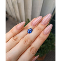3.41 Ct. Blue Sapphire from Ceylon (Sri Lanka) Life Style