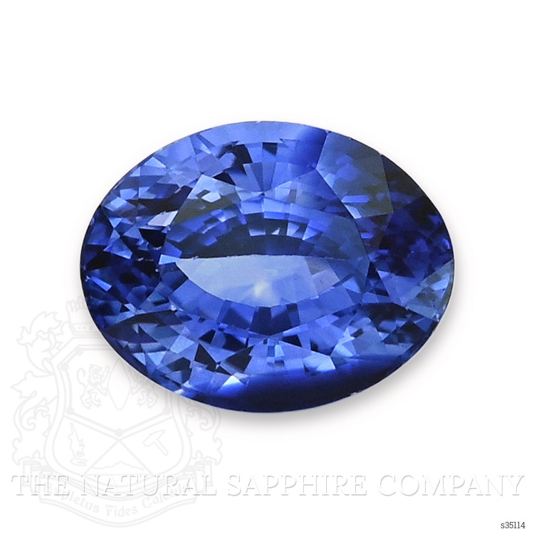 2.93 Ct. Blue Sapphire from Ceylon (Sri Lanka)