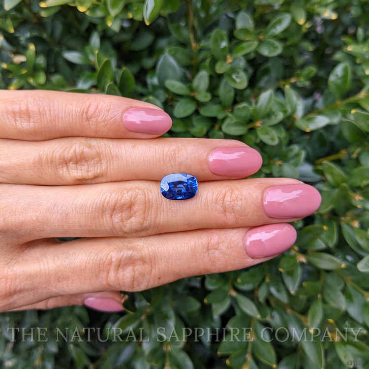 3.64 Ct. Blue Sapphire from Ceylon (Sri Lanka)