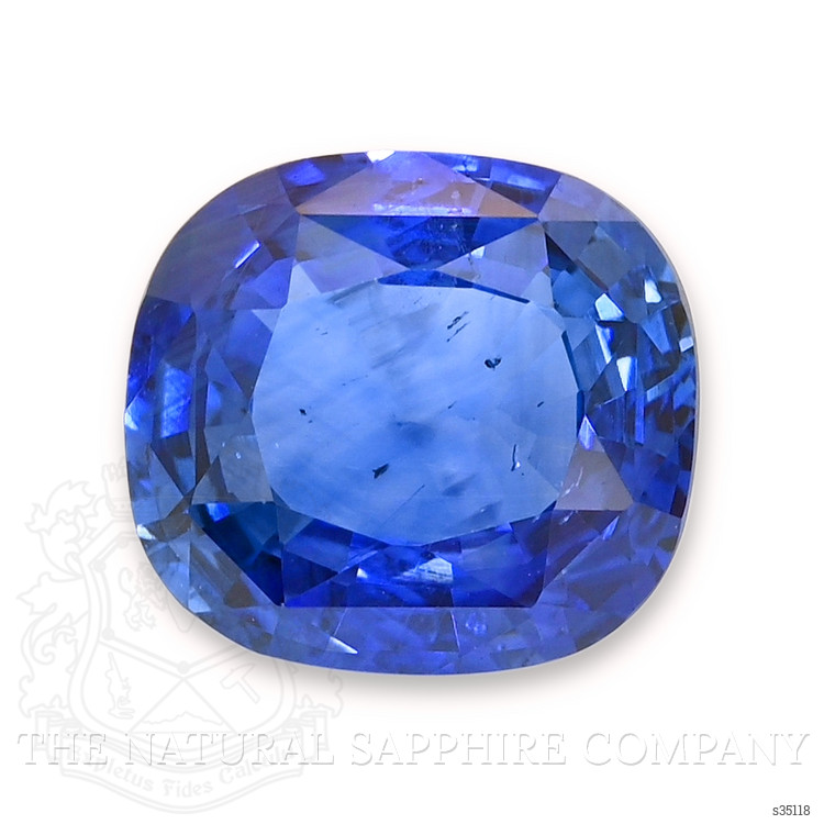3.98 Ct. Blue Sapphire from Ceylon (Sri Lanka)
