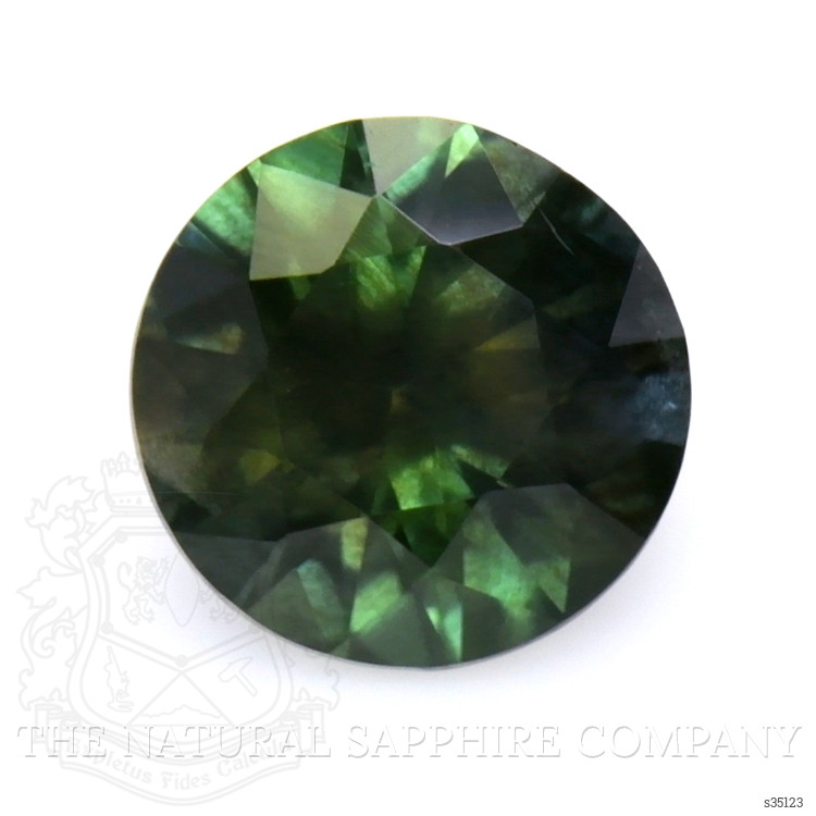0.75 Ct. Green Sapphire from Madagascar