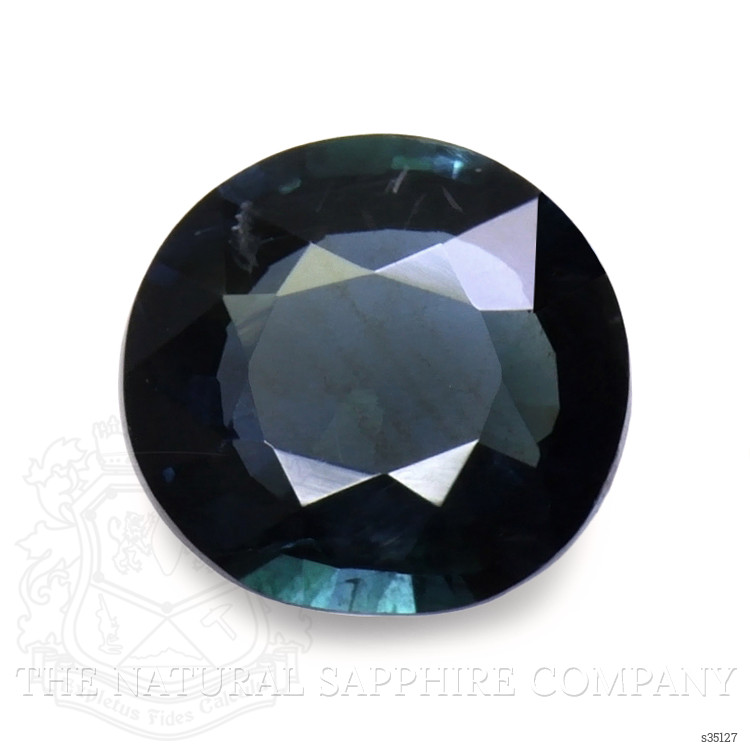 0.75 Ct. Greenish Blue Sapphire from Madagascar